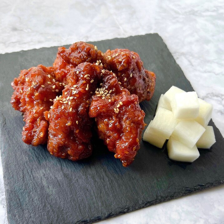 おうちで本格!子供が喜ぶヤンニョムチキン♡
